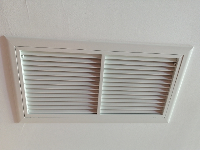 空調の吹き出し口